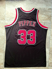 Chicago Bulls Pippen 33 Black MN