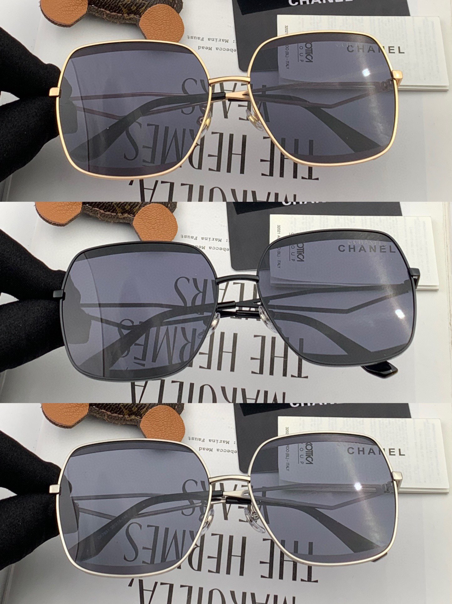 TOP CHANEL Glasses - 3 Colors