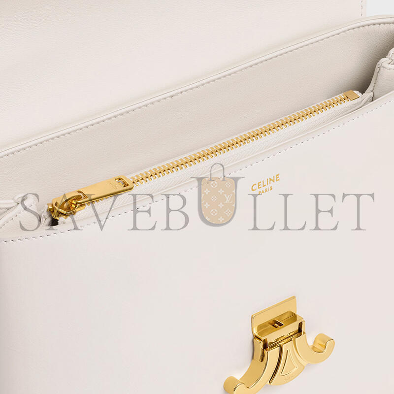 CELINE MEDIUM NINO BAG IN SMOOTH SATINATED CALFSKIN 117523GG2.01RC (25*17.5*10cm)