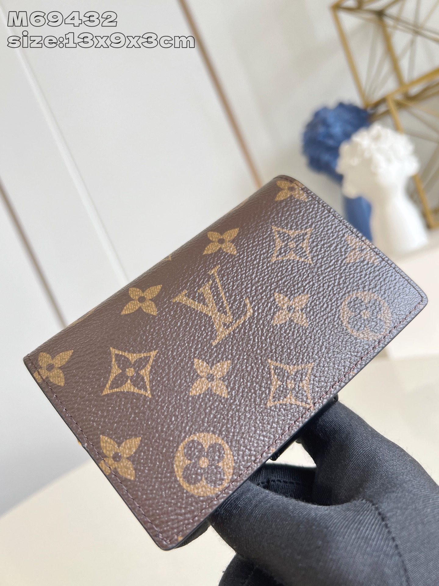 TOP Louis Vuitton LV Juliette Wallet 13 x 9 x 3 cm - Brown