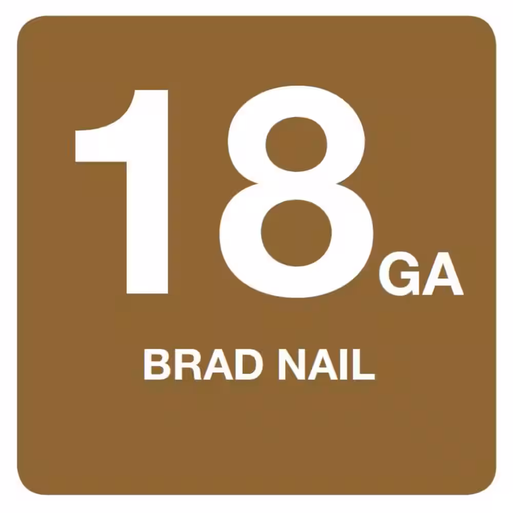 1-1/4 in. x 18-Gauge Brad Nails (2500 per Pack)