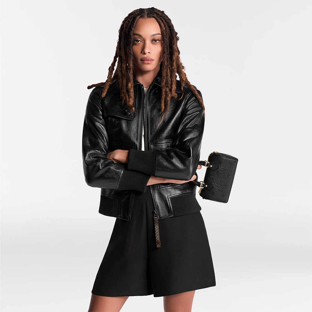 Louis Vuitton Nano Speedy Monogram Empreinte Leather (10A Mirror Version)