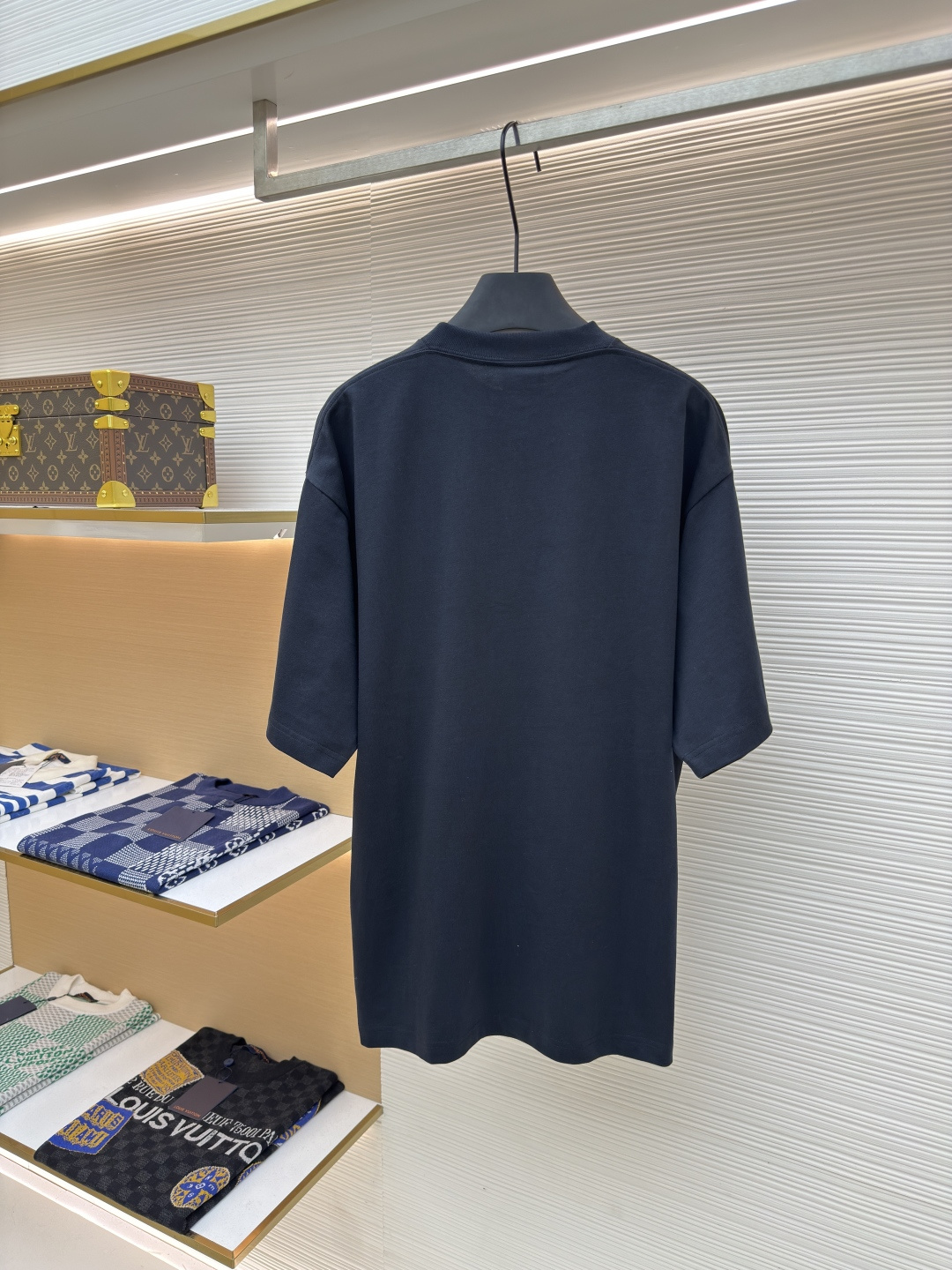 Balenciaga 做旧字母印花T恤