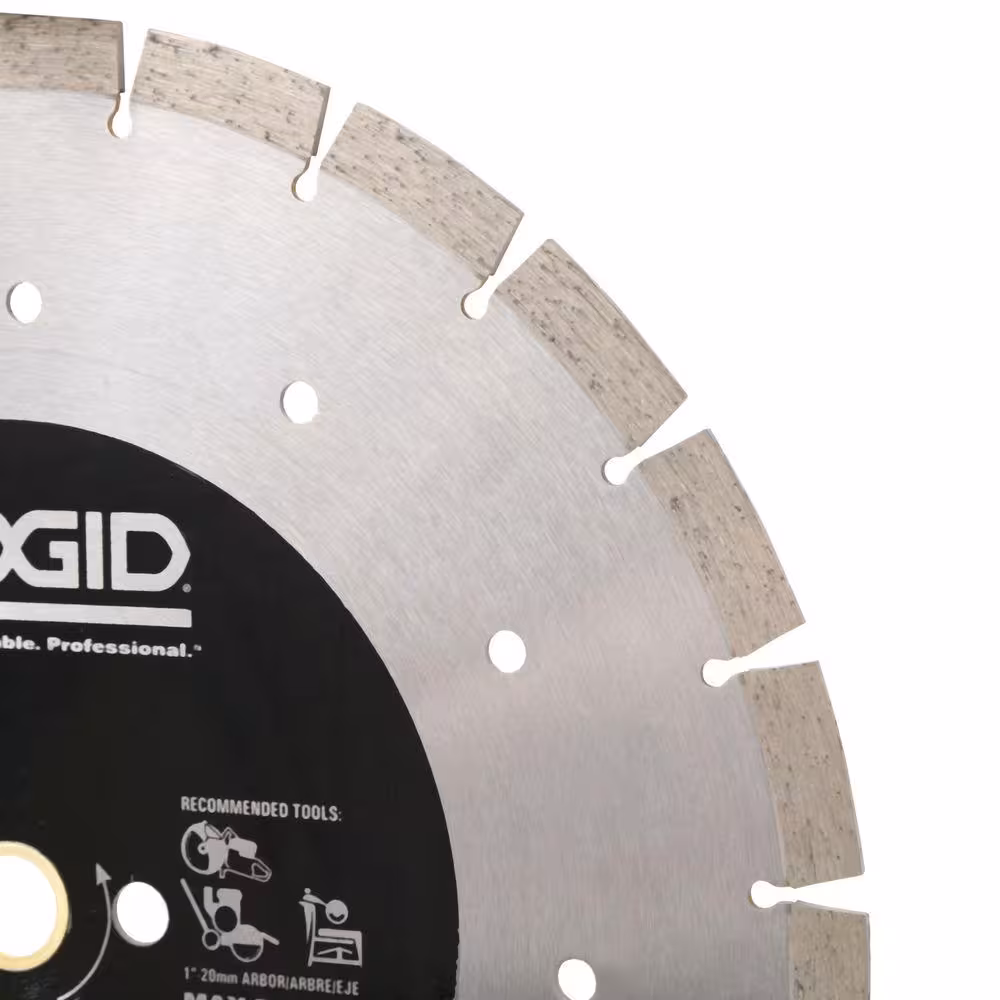 14 in. Segmented High-Rim Diamond Blade