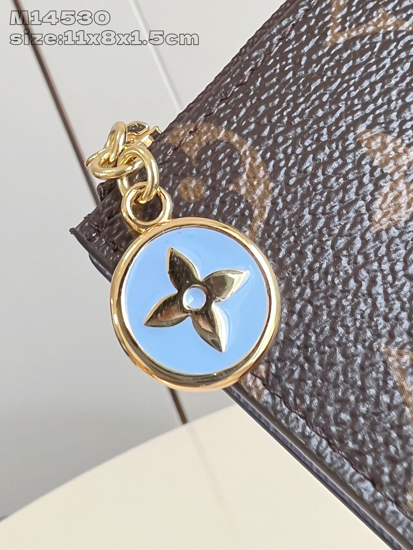 TOP Louis Vuitton LV Noa Wallet 11 x 8.5 x 1.5 cm - Brown