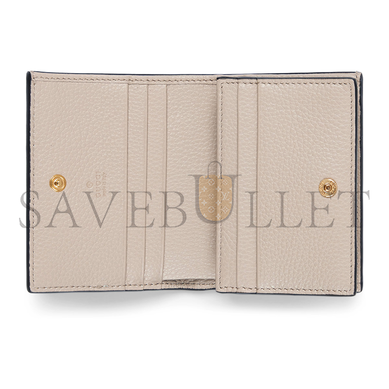 GUCCI BI-COLOR GG MARMONT SMALL WALLET 841358 (11*8.5cm)