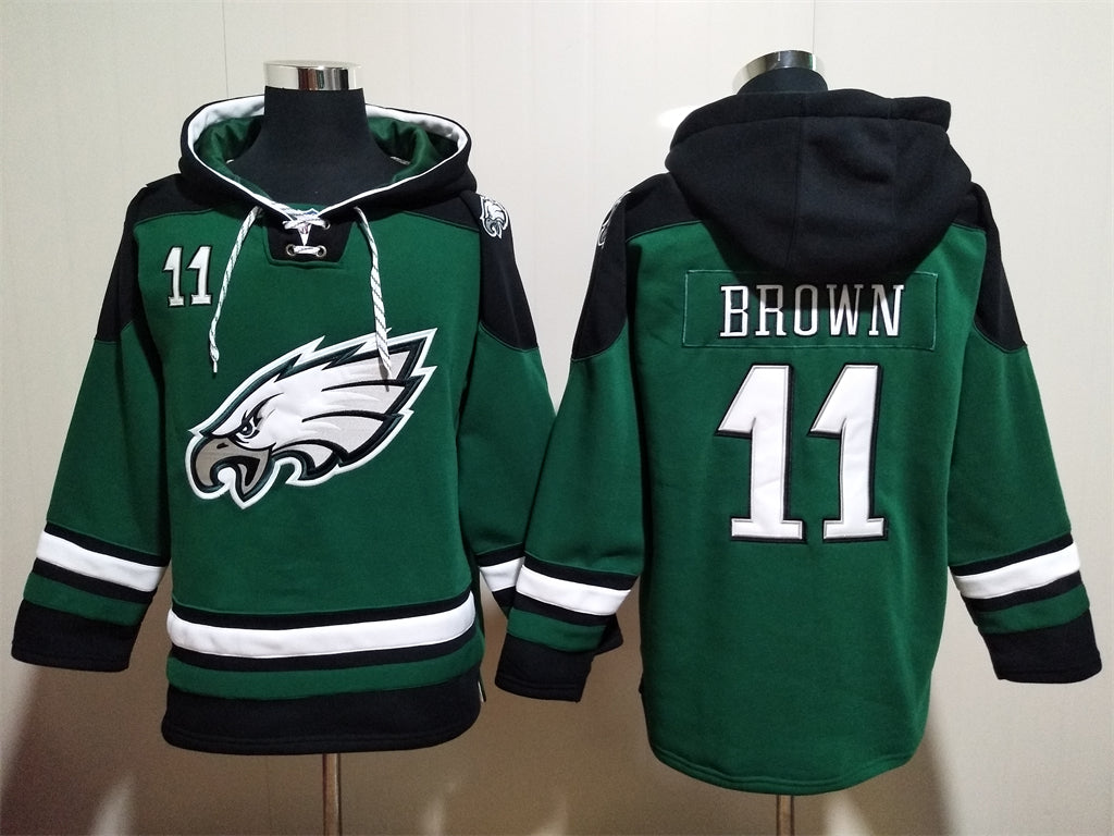 Philadelphia Eagles Hoodie #11 BROWN