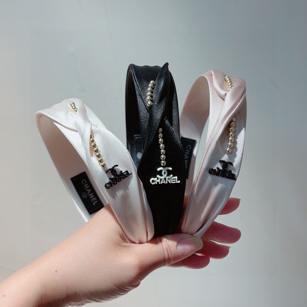 TOP CHANEL Vintage Headband - Three Colors