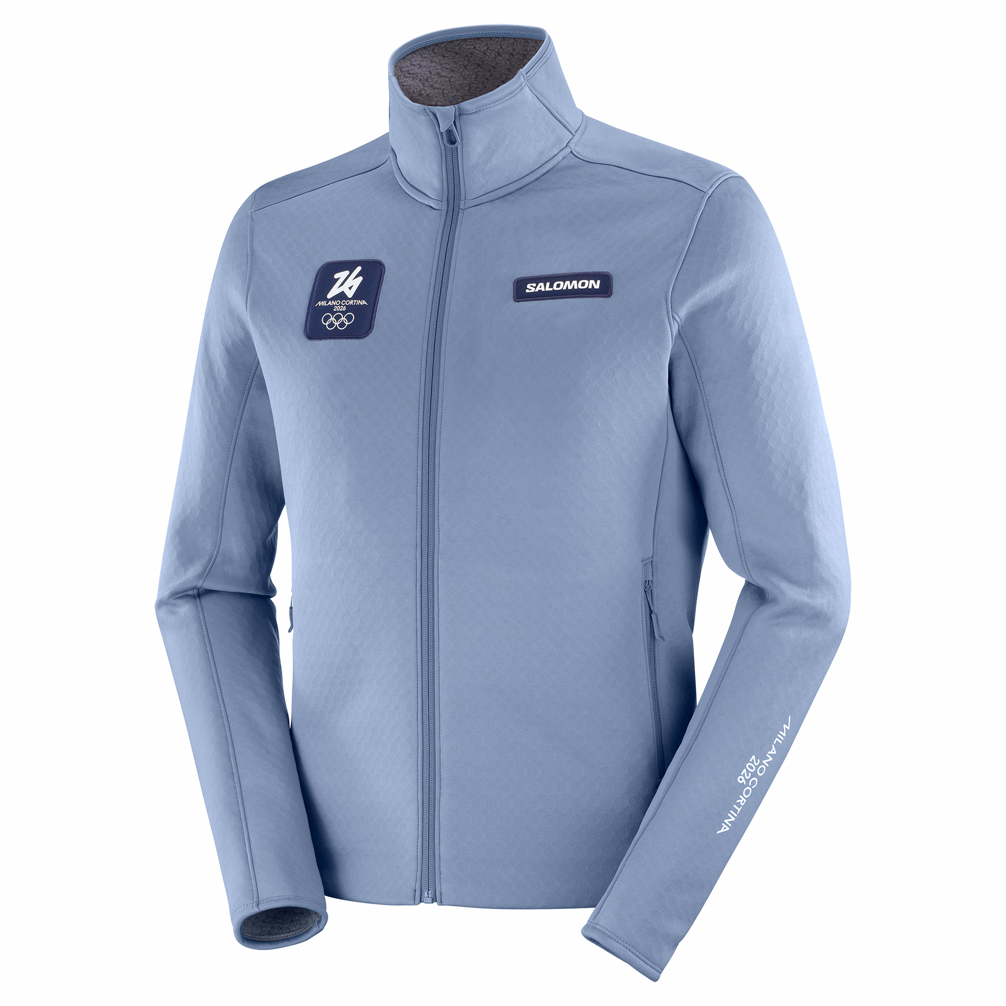 Milano Cortina 2026 Olympics Salomon Outline Warm Jacket - Blue