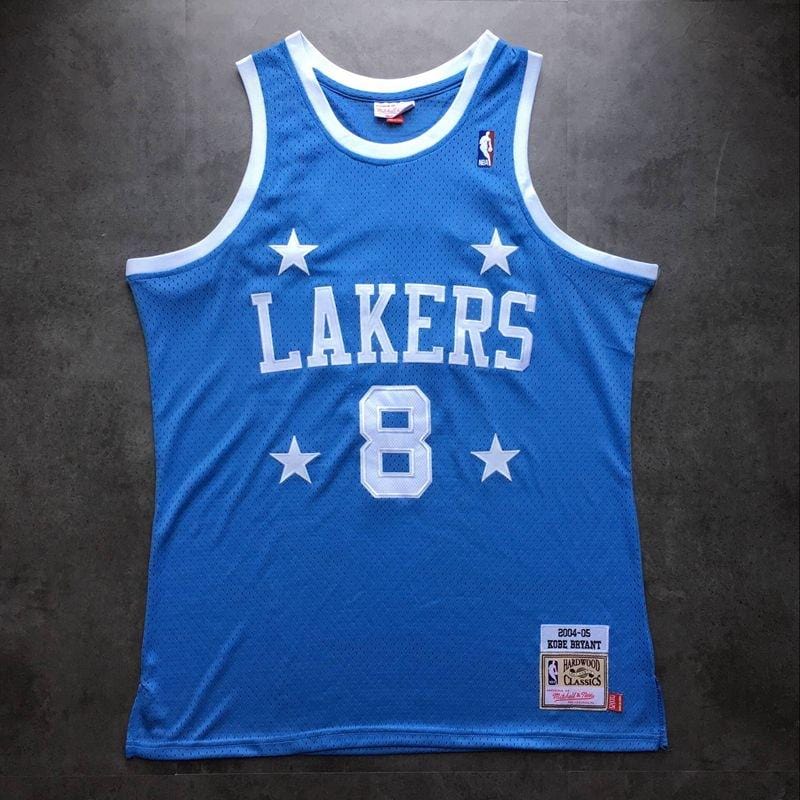 Kobe Bryant Los Angeles Lakers Blue Throwback Jersey