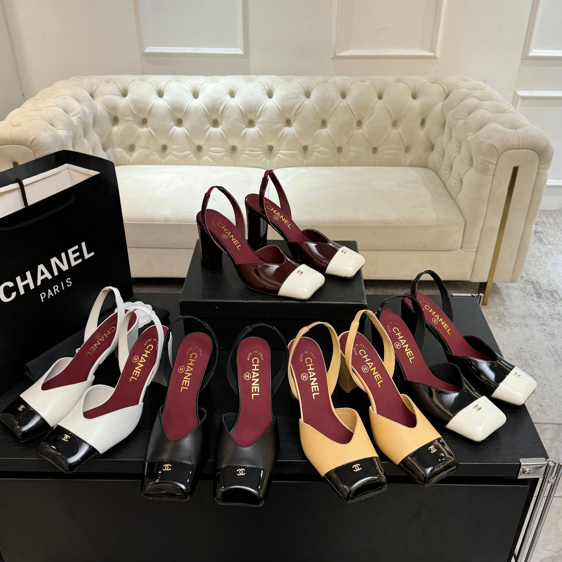 TOP CHANEL CC Pumps - 5 Color