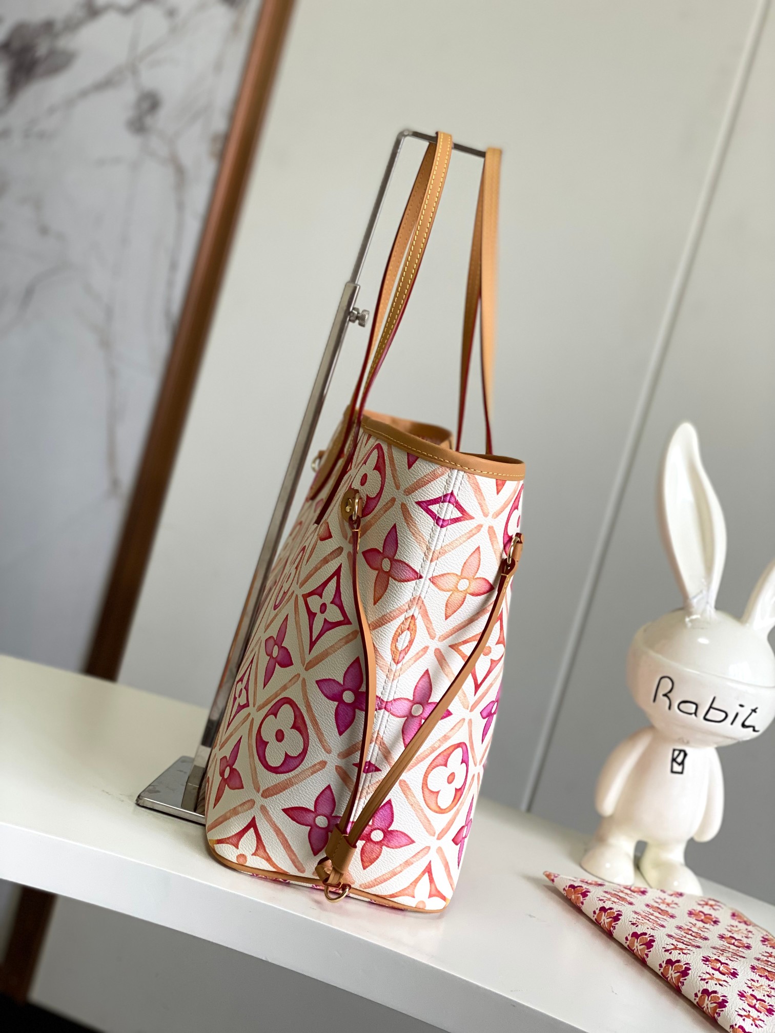 TOP Louis Vuitton LV Monogram Tiles Neverful Bag 31x28x14cm - 2 Color