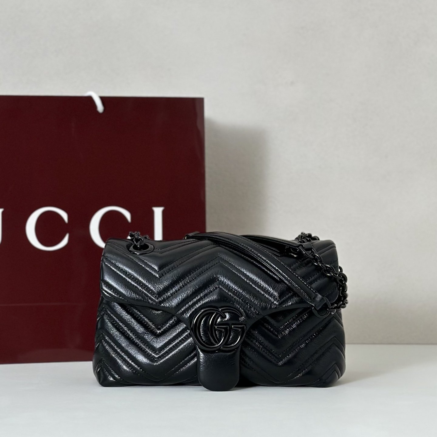 TOP GUCCI GG Marmont Bag 23x17x9cm - 5 Colors