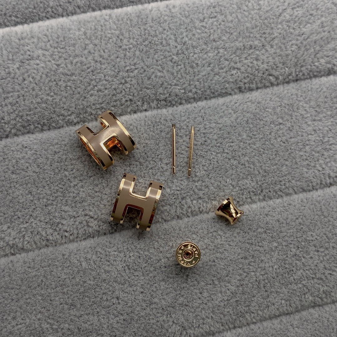 TOP HERMES H Earrings