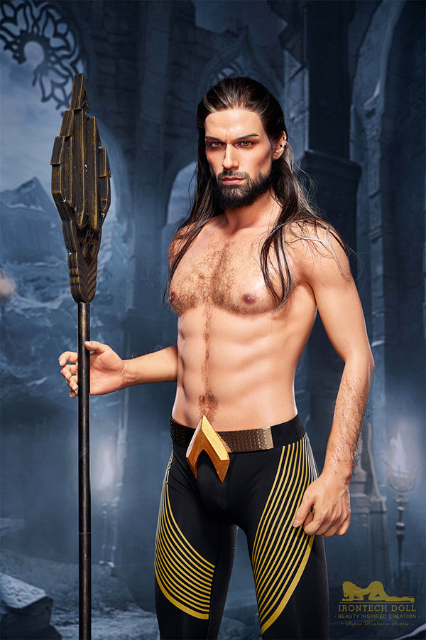 170cm/5ft7 Male Aqua man Realistic Silicone Sex Doll - M5 Thomas Tanned