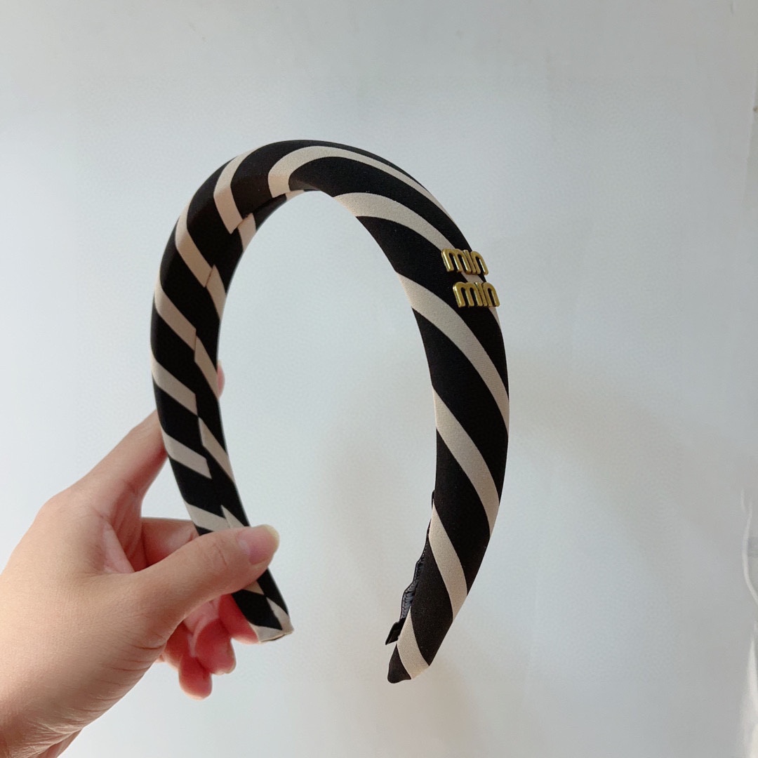 TOP Miu Miu The Latest Hairband - 3 Colors