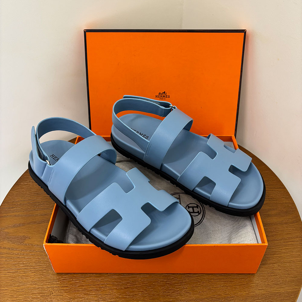 Hermès Chypre leather sandals （Replica）