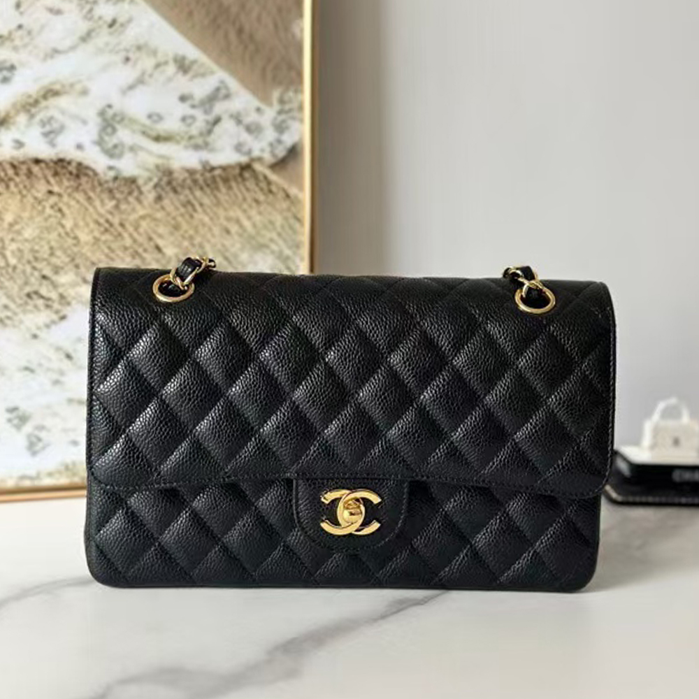 Chanel Caviar CF Medium 25CM(Replica)