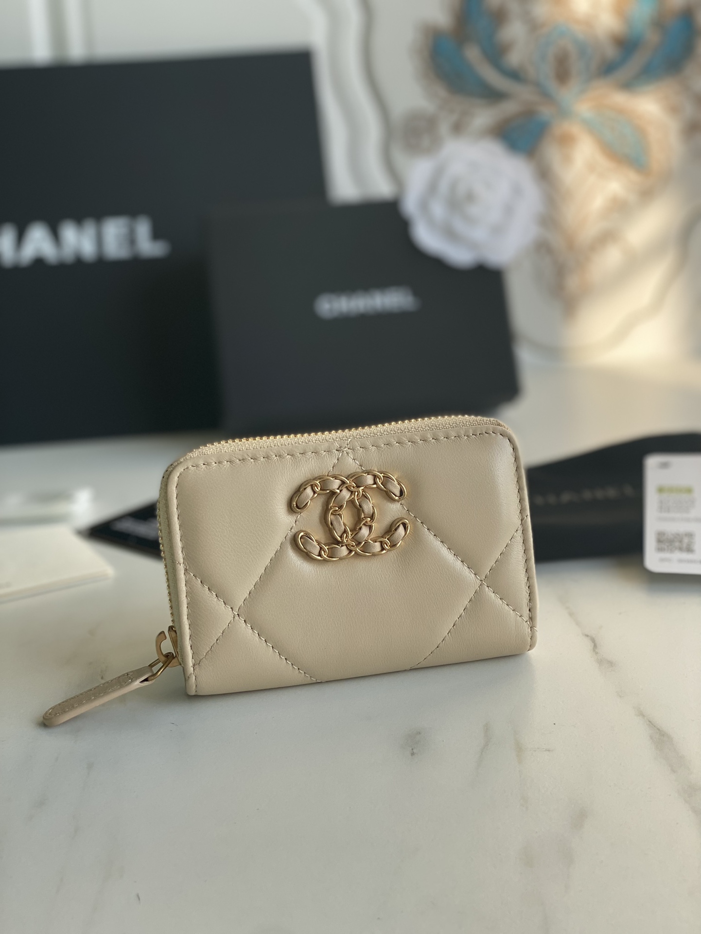 TOP CHANEL Zipper Wallet - 6 Color