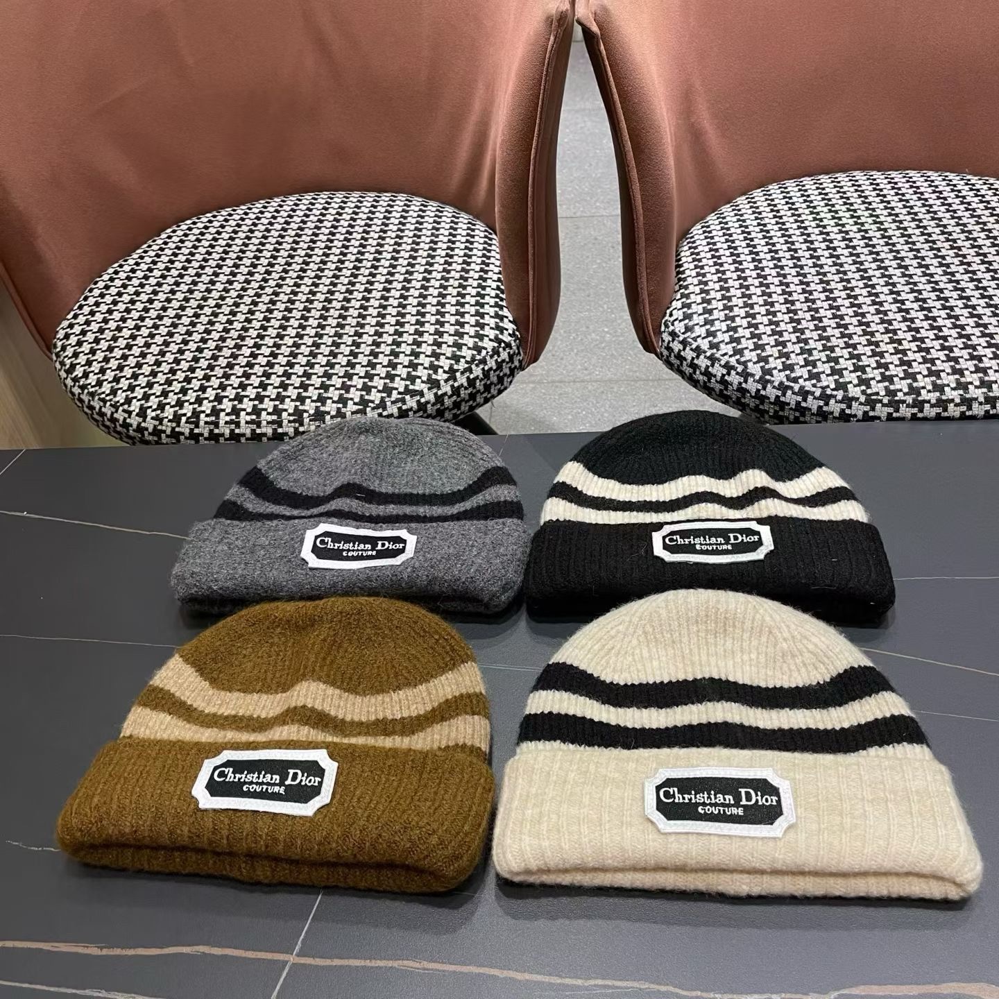 TOP Christian Dior Knitted Hats - 4 Colors