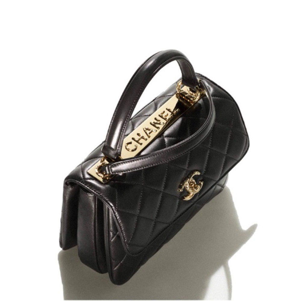 Chanel   Trendy CC Relief Handle Bag（10A Mirror Version）