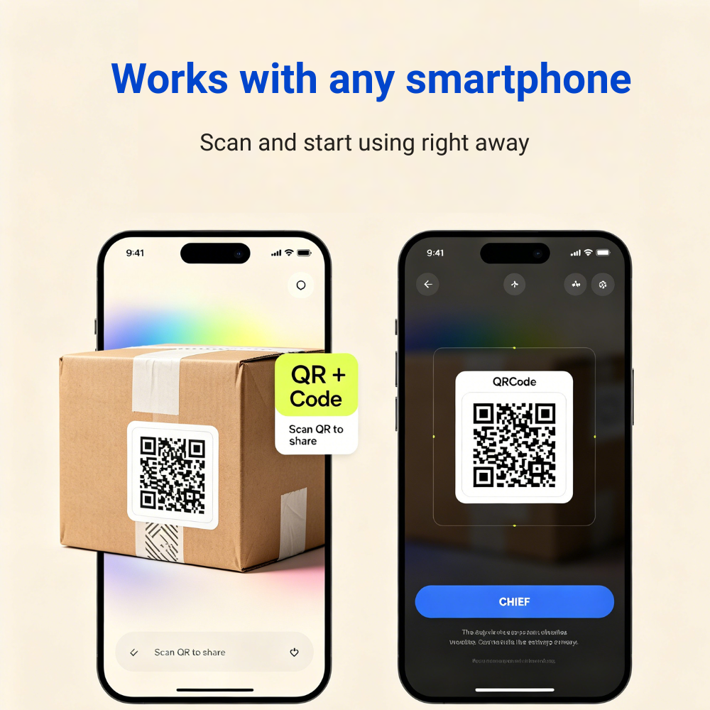 Sewn Fabric Security QR Code Label