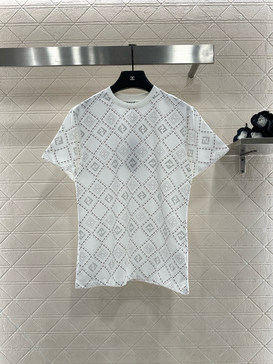 TOP FENDI  T-Shirt - White