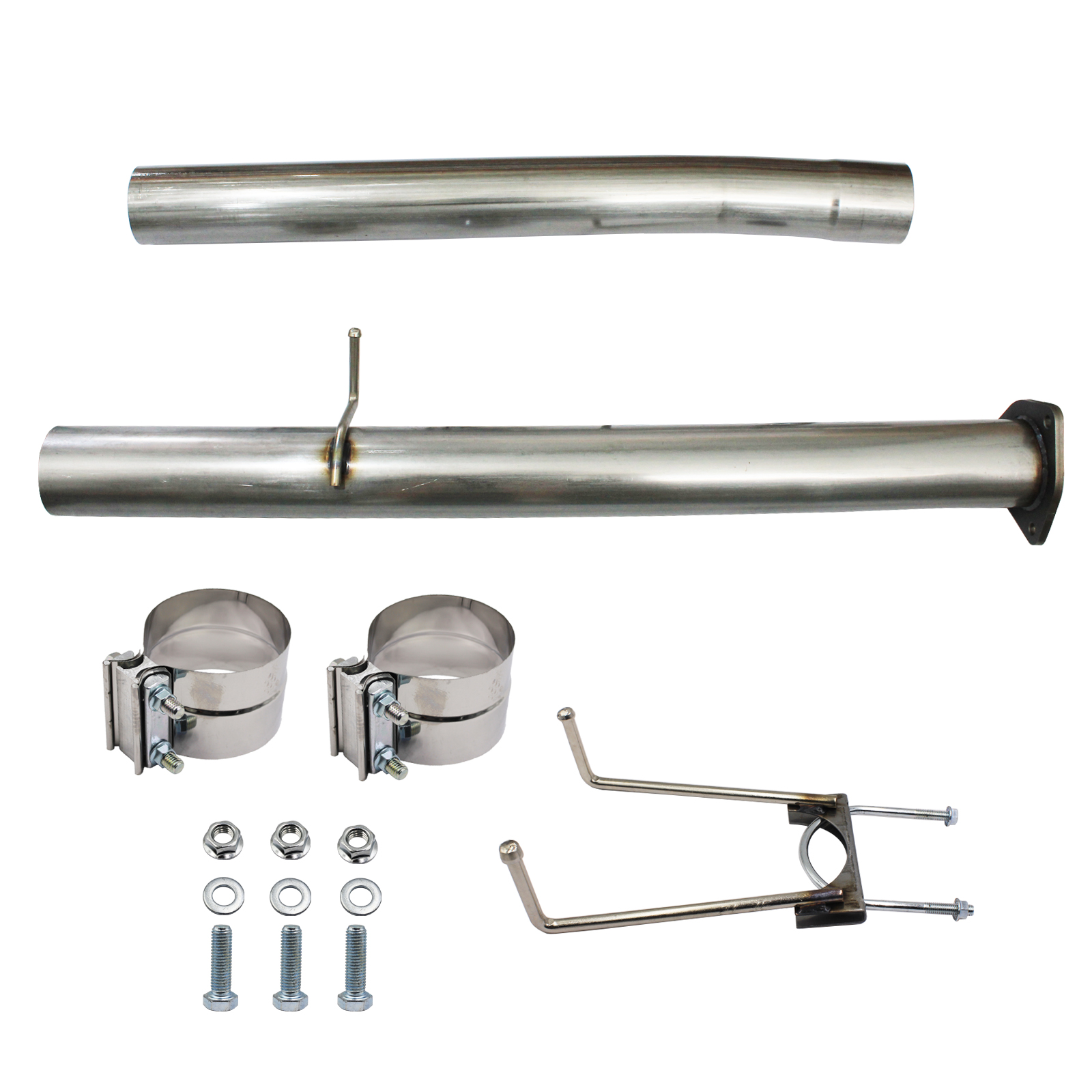 EGR Diesel Delete Truck Exhaust Pipes For Dodge Ram 6.7L Cummins 2013 2014 2015 2016 2017