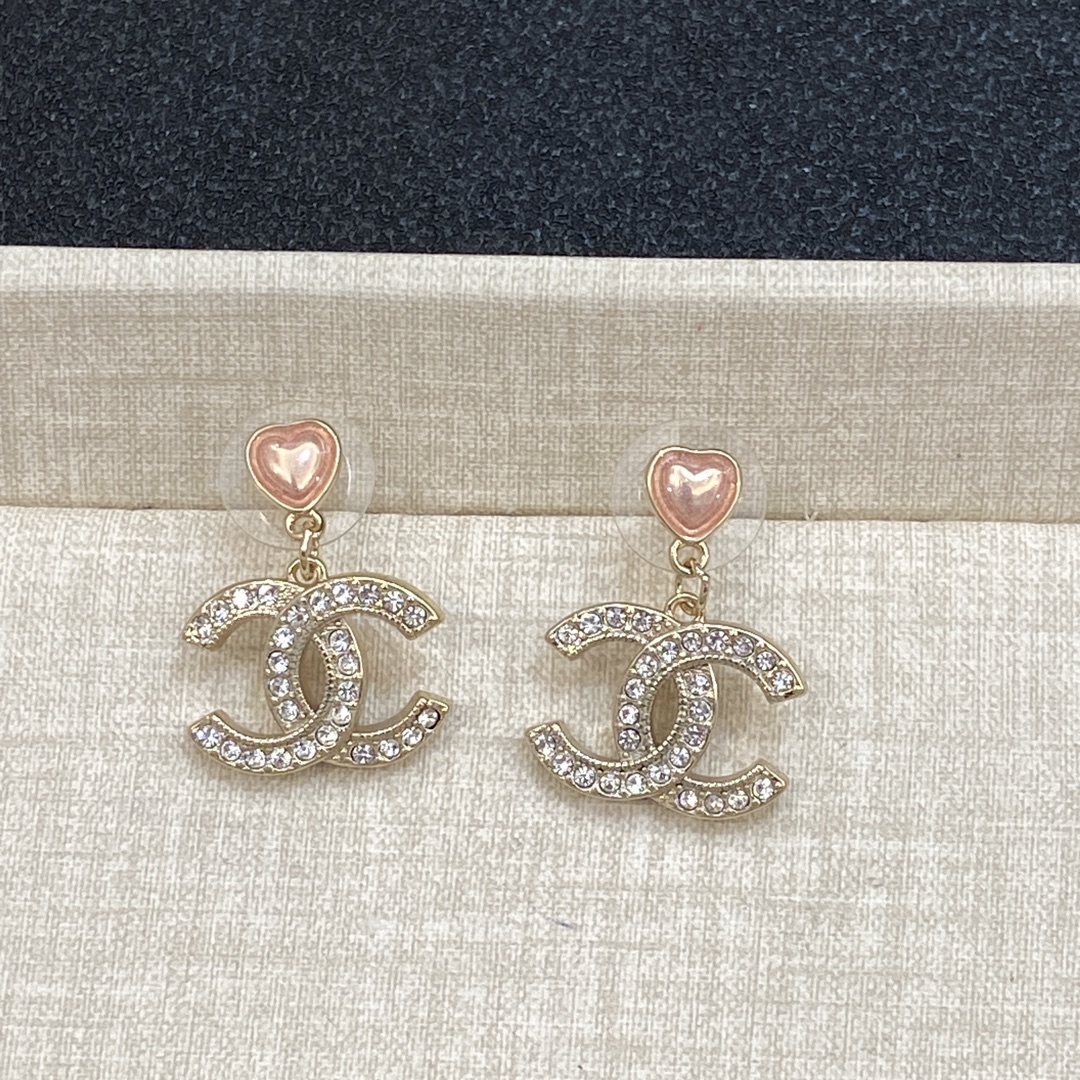 TOP CHANEL Earrings- 2 Colors