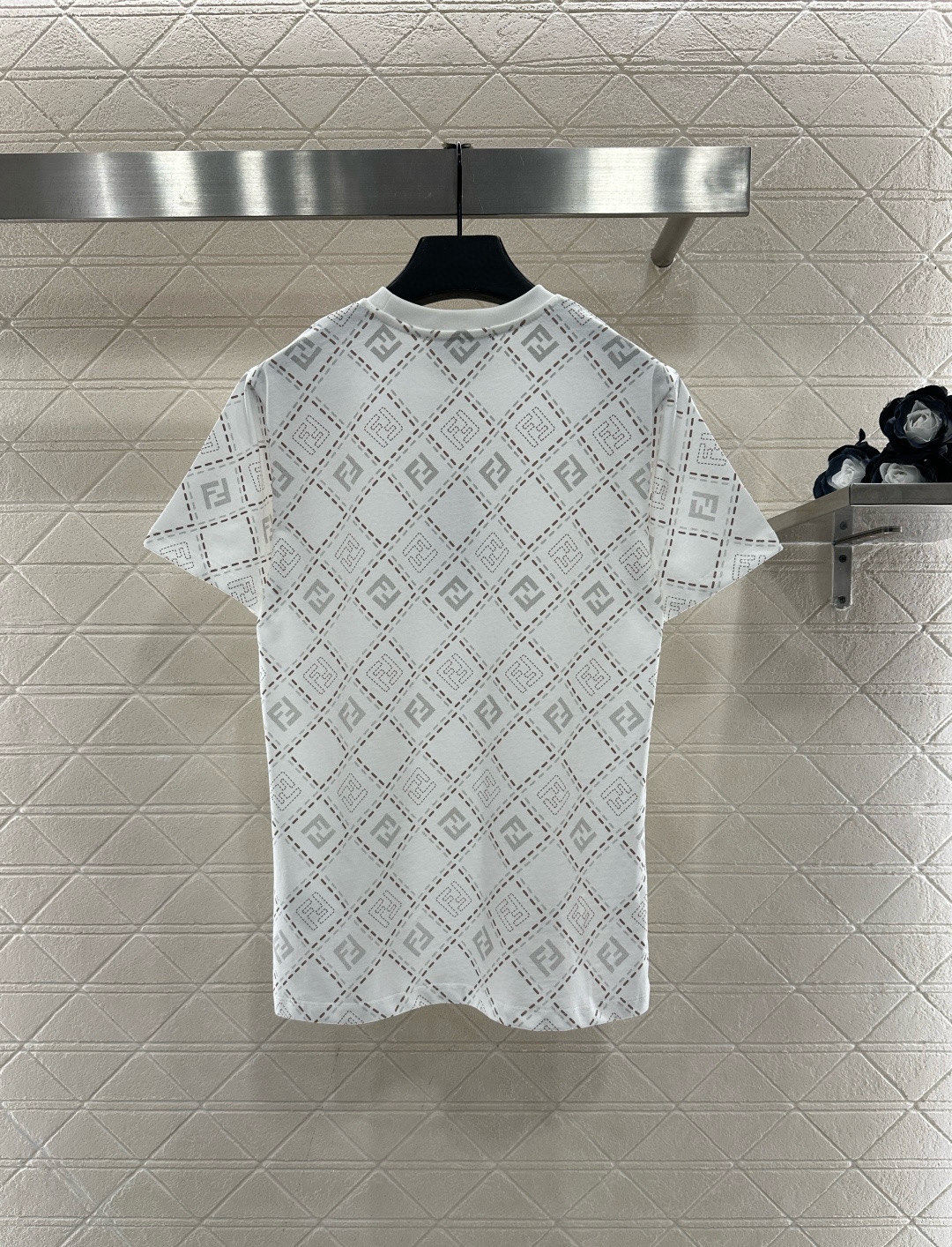TOP FENDI  T-Shirt - White