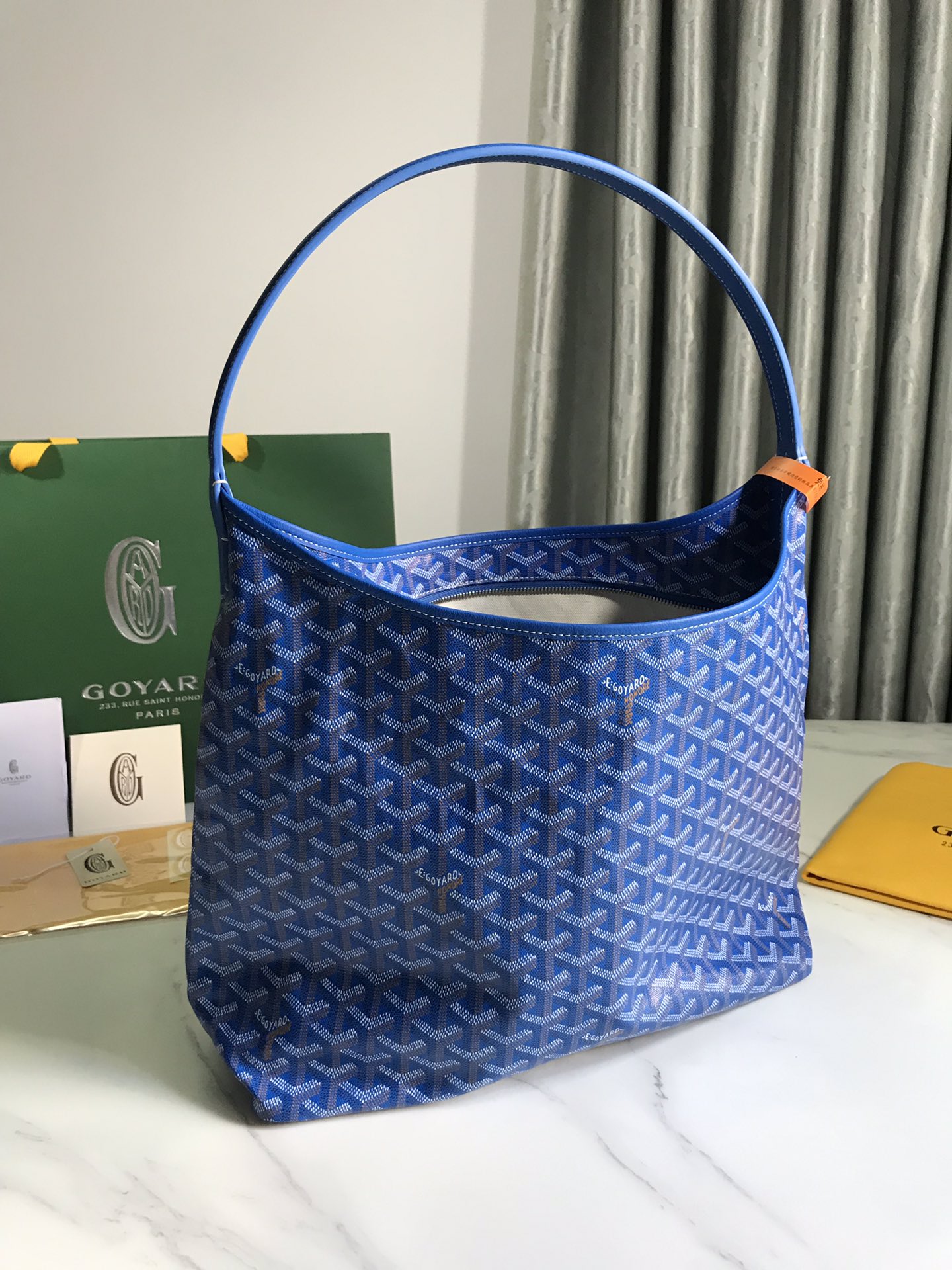 Goyard hobo boheme sky blue