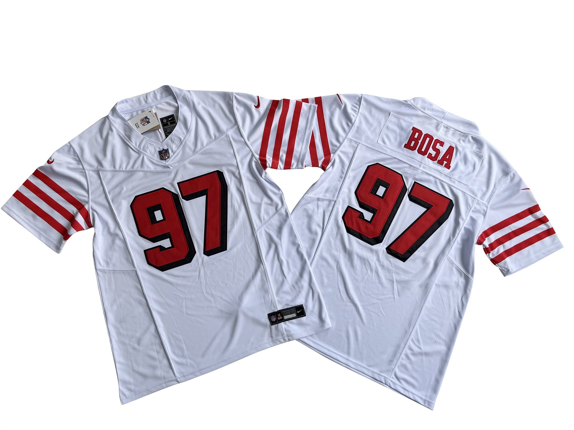 San Francisco 49ers 97# Nick Bosa  Vapor F.U.S.E. Limited Jersey
