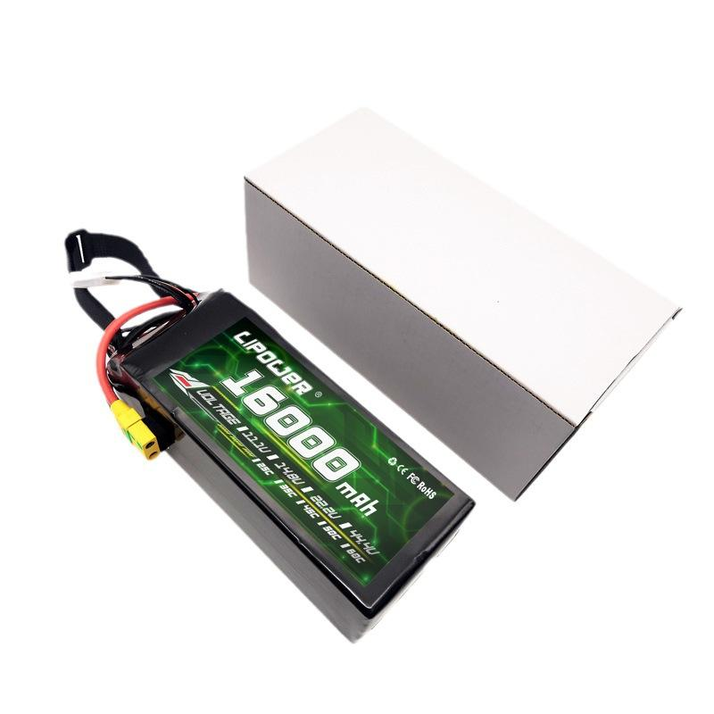 LIPOWER Semi-Solid-State 6S Drone Battery 22.2V 16000mAh 10C 25C Soft Case - lipowbattery