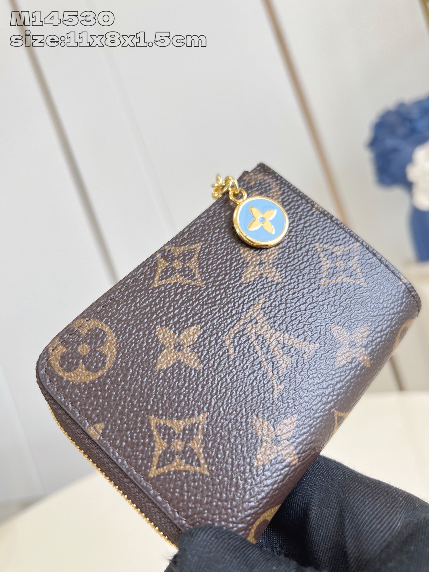 TOP Louis Vuitton LV Noa Wallet 11 x 8.5 x 1.5 cm - Brown