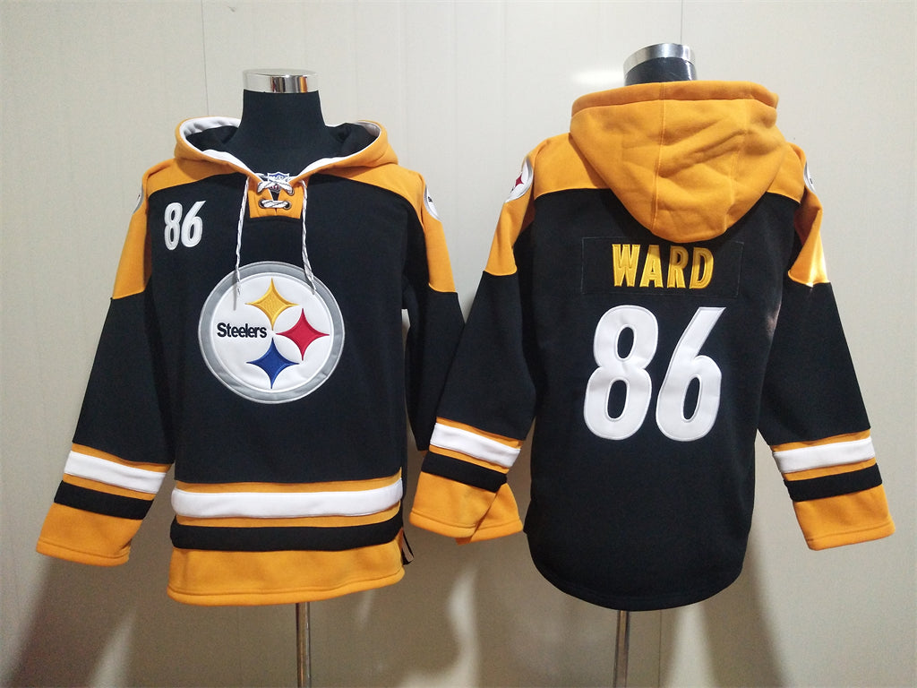 Pittsburgh Steelers Hoodie #86 WARD