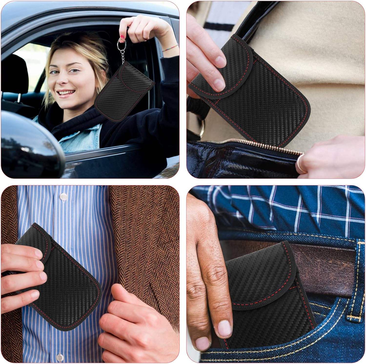 Car Key Signal Blocker Pouch