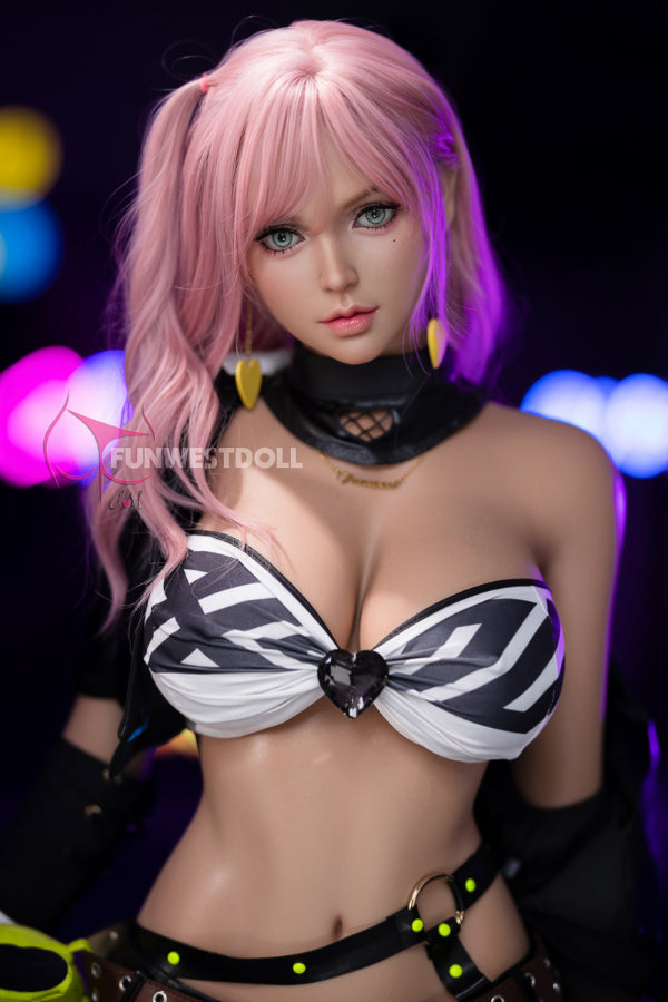 US In Stock - 157cm/5ft2 G-Cup Silicone Sex Doll #036S -Natural Lily