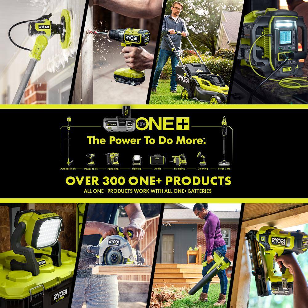 ONE+ 18V Cordless 7-1/2 in. Bucket Top Misting Fan Kit with 1.5 Ah Battery and Charger