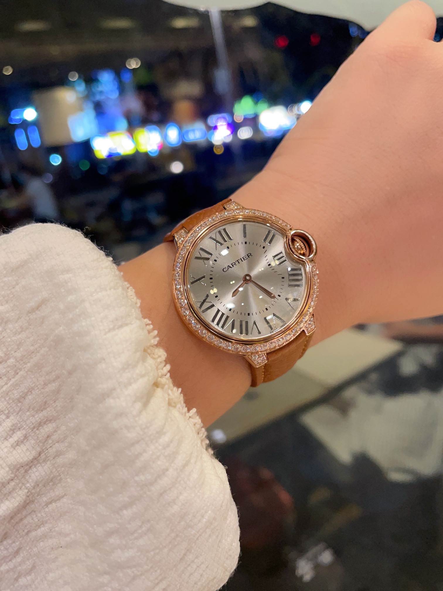 TOP Cartier Sheepskin Watch 36 mm