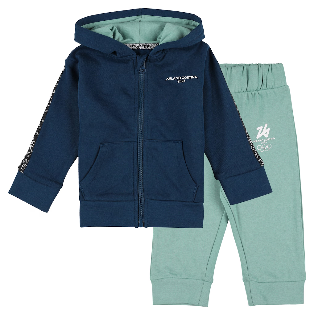 Milano Cortina 2026 Olympics Logo Jogger Set - Baby