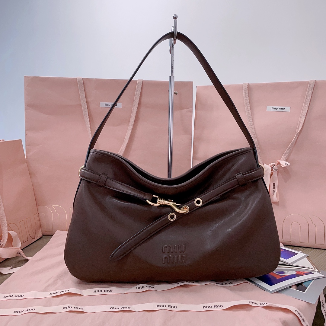 TOP Miu Miu Aventure Handbags Sheepskin 33X19X5CM/ 40X24X7CM - 2 Colour