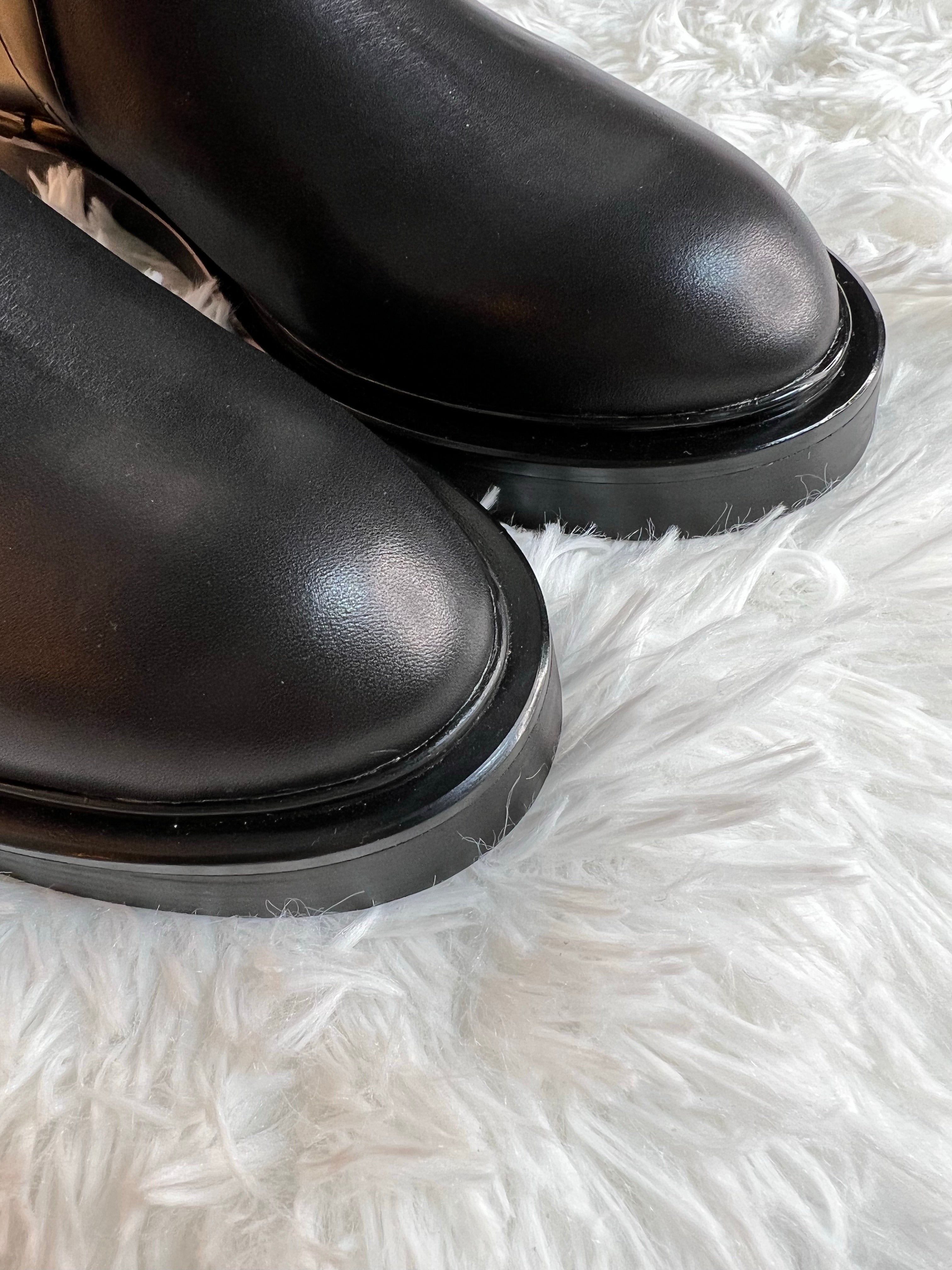 TOP HERMES Veo Ankle Boots - Black & GHW