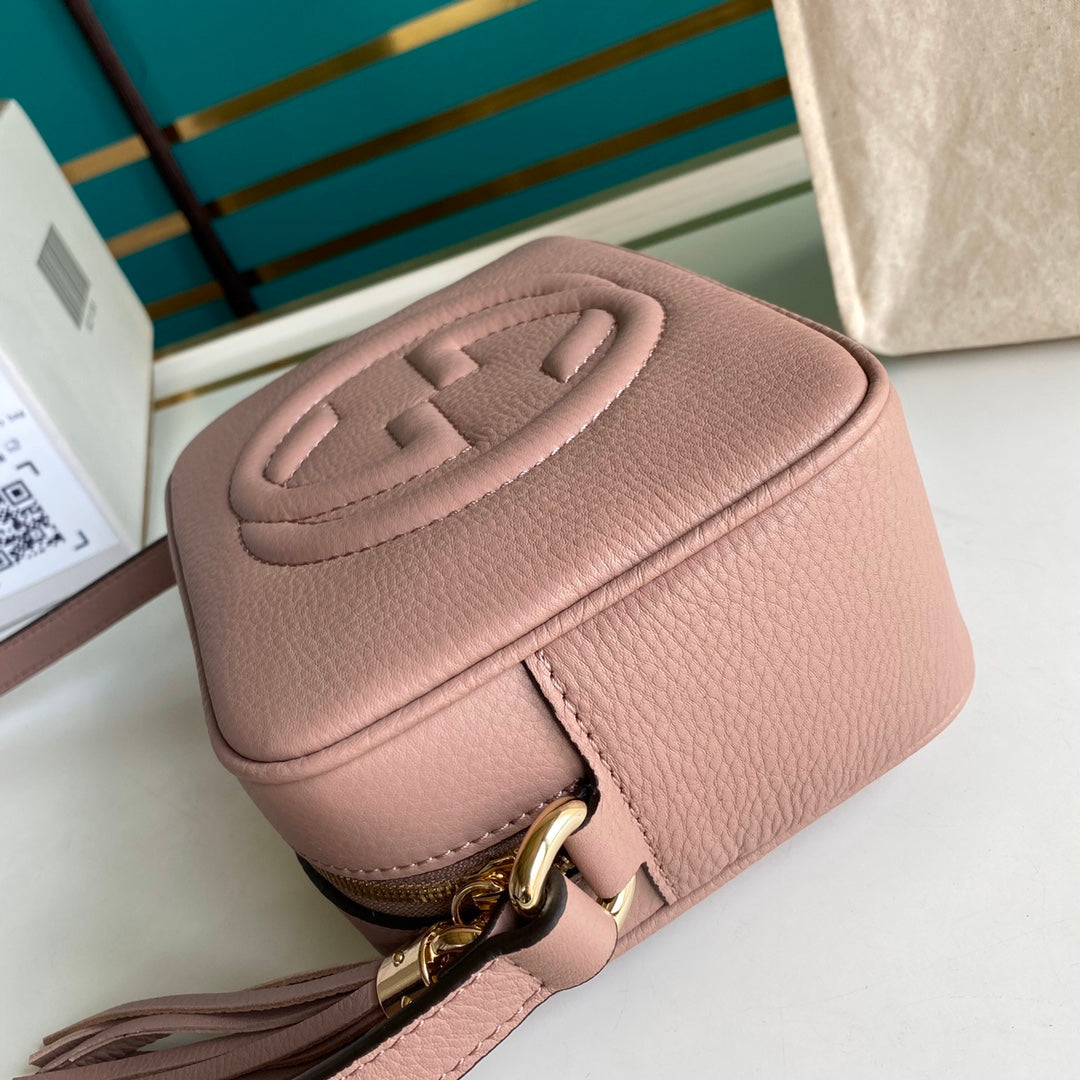 TOP GUCCI Soho Bag - Dusty Pink