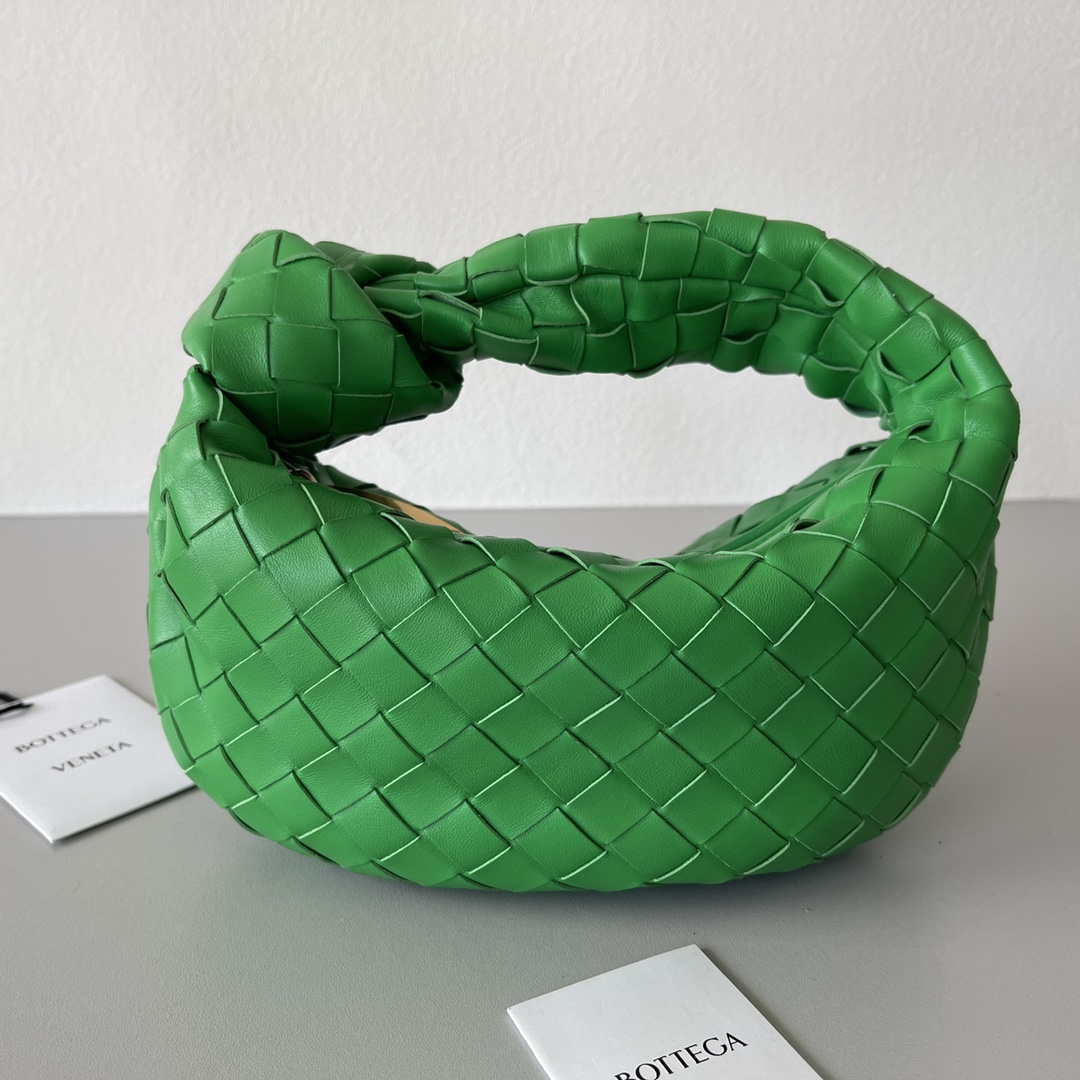 TOP Bottega Veneta BV Jodie Bag 2 Sizes- Green