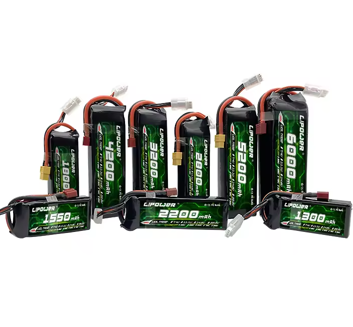 75C/100C 7000 mAh rechargeable 3S/4S/6s lithium battery pack  drone fat battery - lipowbattery