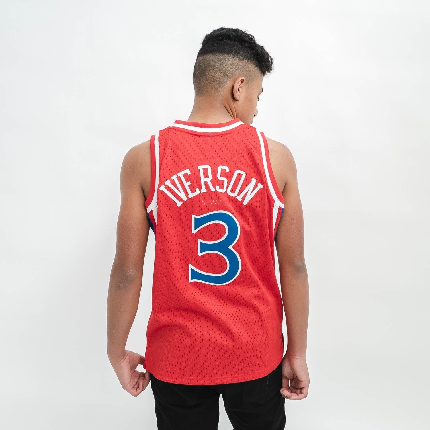 Allen Iverson Philadelphia 76ers HWC Youth NBA Swingman Jersey