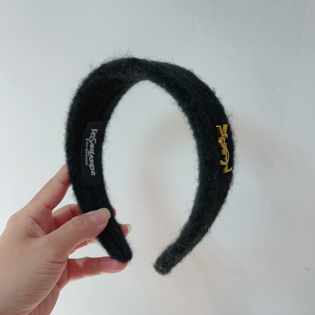 TOP Yves Saint Laurent YSL New Wool Headband - Three Colors