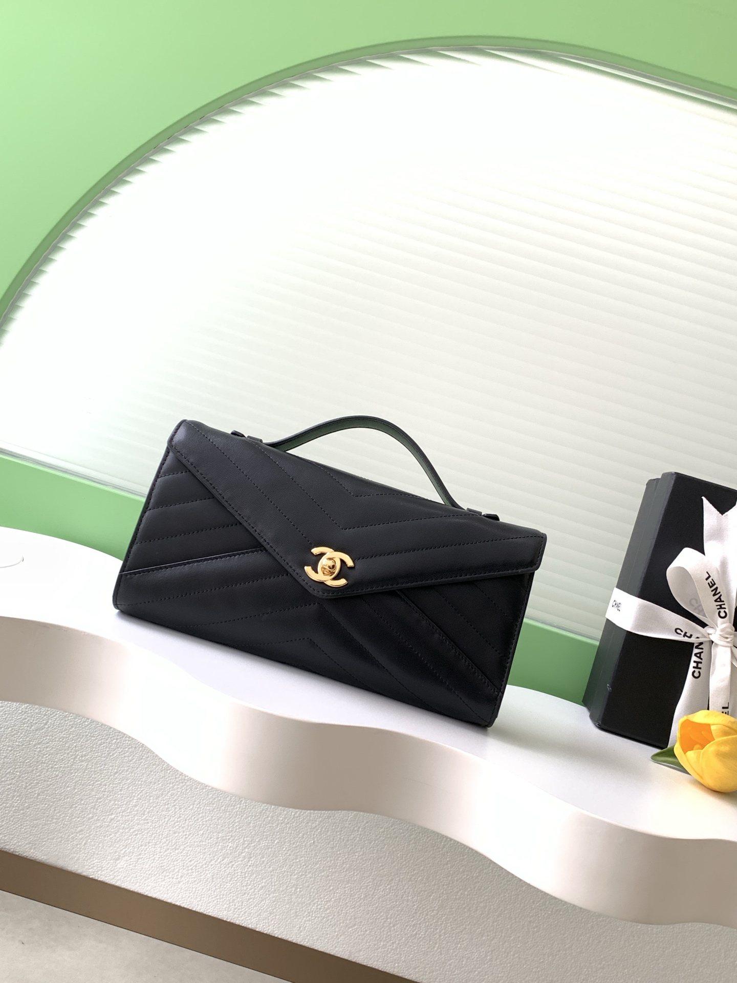 TOP CHANEL Envelope Handbag 10-26-5CM - 5 Colors