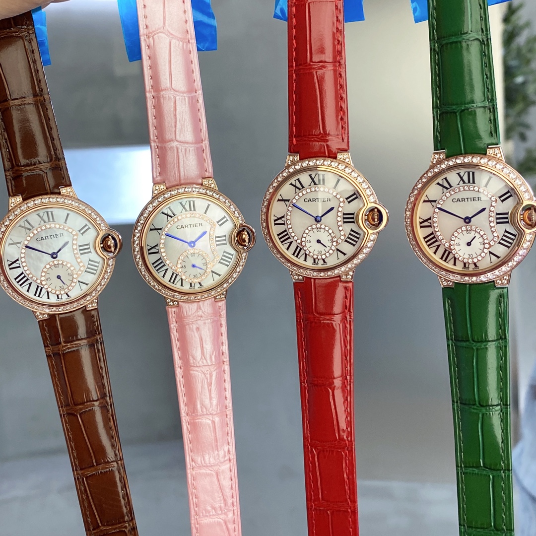 TOP Cartier Diamonds Watch - 7 Color