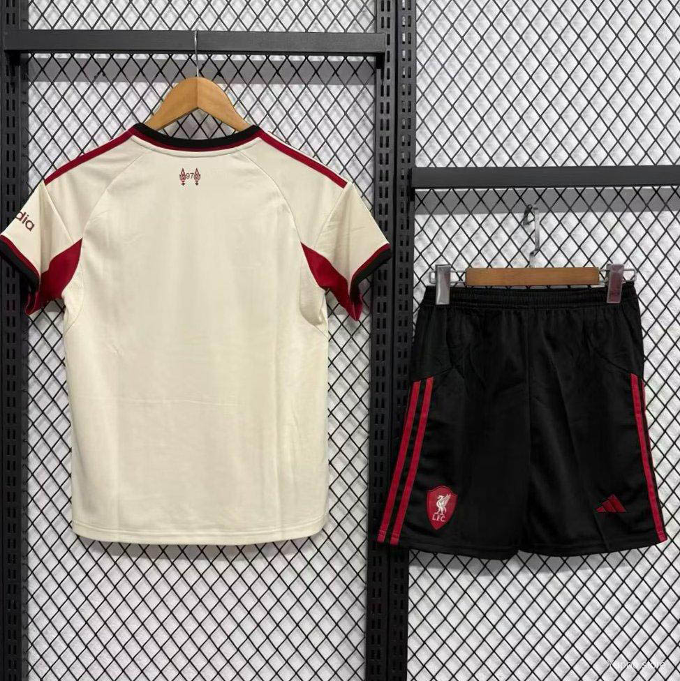 2025/2026 Liverpool Away Soccer Jersey 1:1 Thai Quality Kids Size